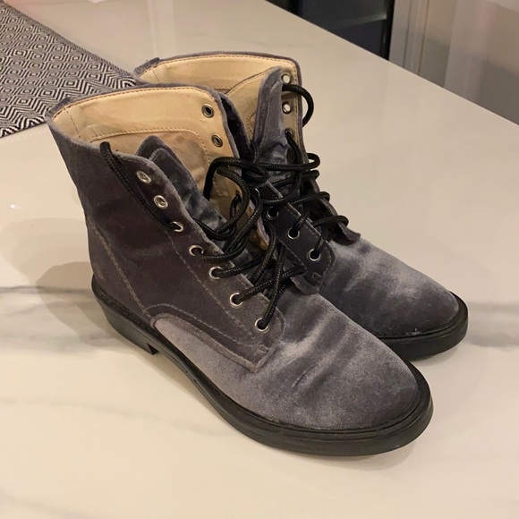 SOLD. Velvet Dolce Vita Lace Up - Picture 2 of 8